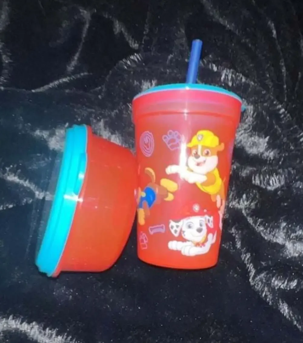 Zak Designs Paw Patrol Kids Tumbler and Snack Bowl Set